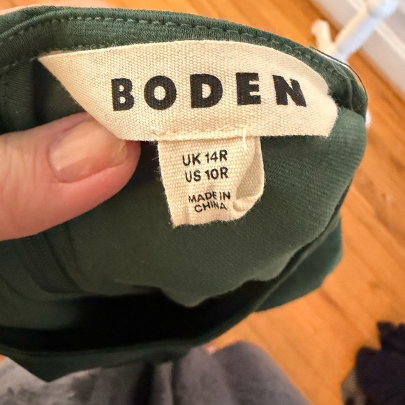 Boden Deep Green Midi Dress - Picture 6 of 6